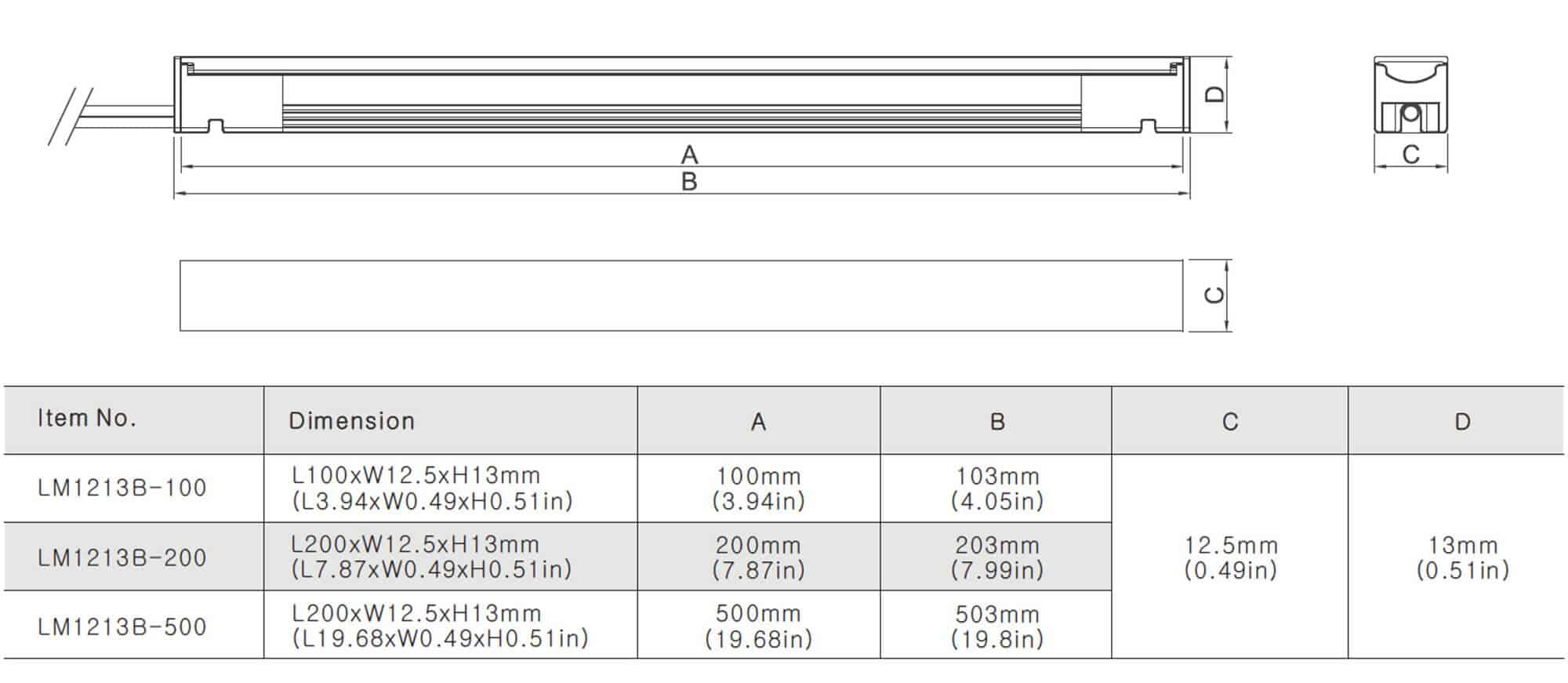 Linear Bar Types Modular Linear Bar - Shenzhen Xinfengshuo Electronic Co.,ltd.
